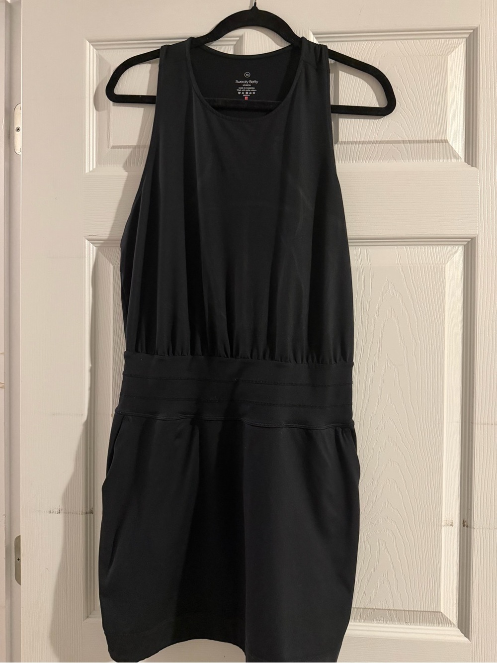 Sweaty Betty Black Sleeveless Athletic Dress